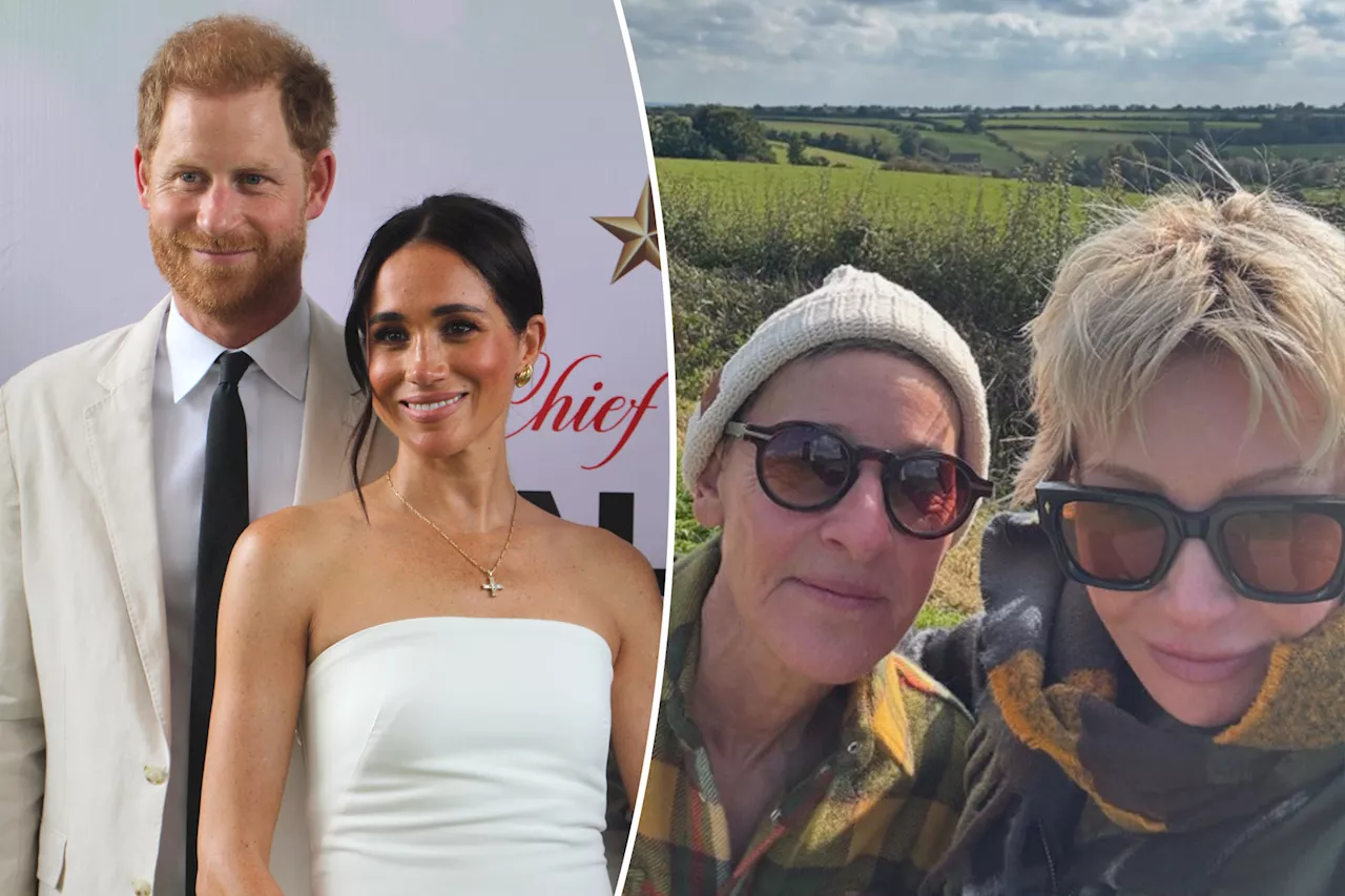 Prince Harry and Meghan Markle's status with Ellen DeGeneres revealed after comedian fled to UK: report