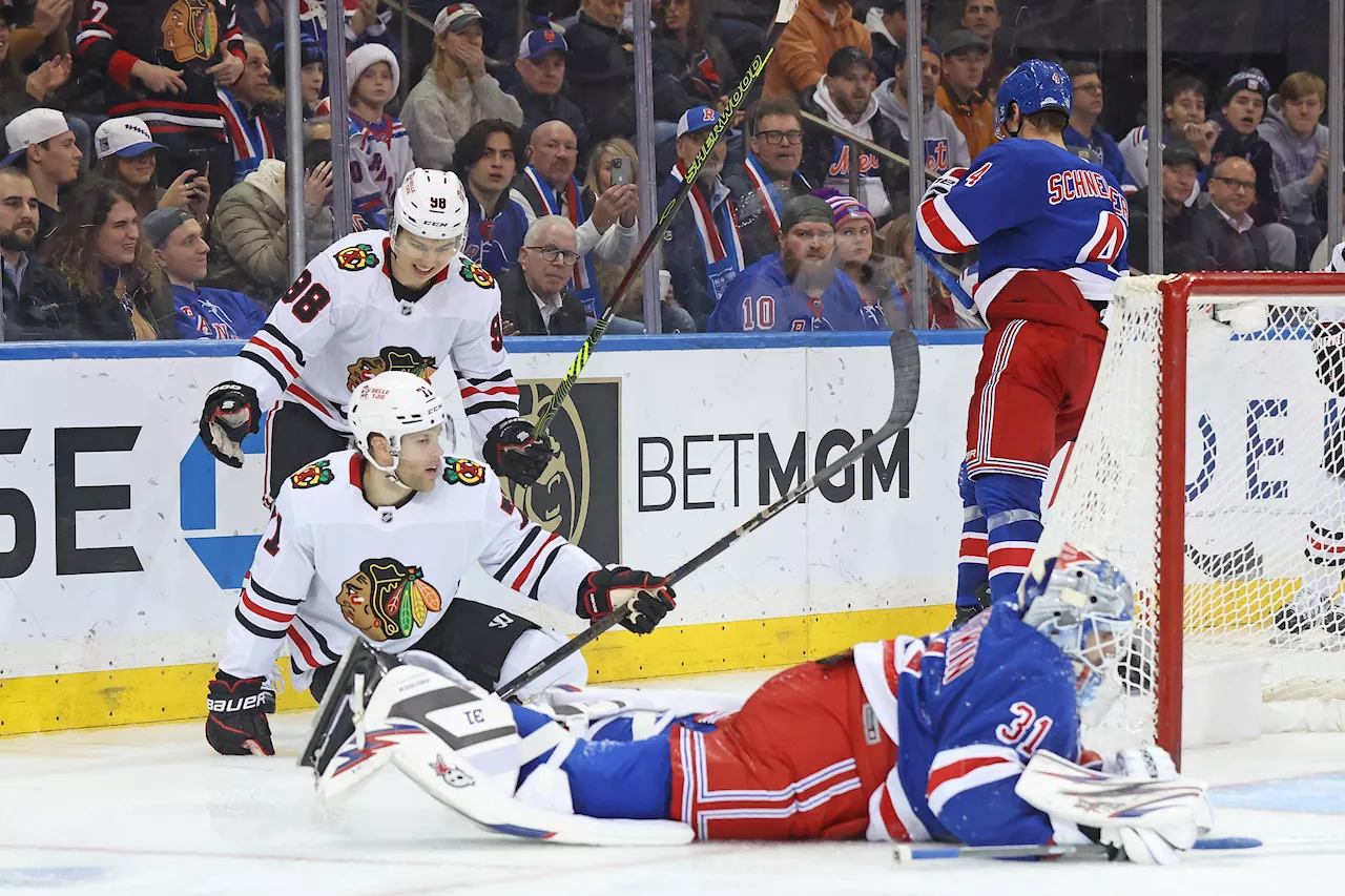 Rangers hit new low with loss to NHL-worst Blackhawks as frustration mounts