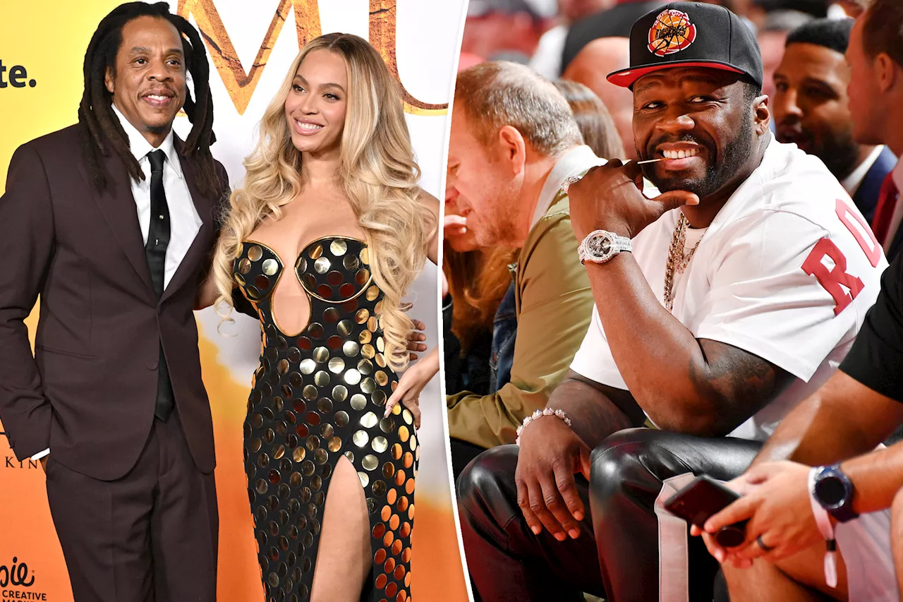 50 Cent makes fun of Jay-Z for attending 'Mufasa' premiere with Beyoncé amid rape allegations