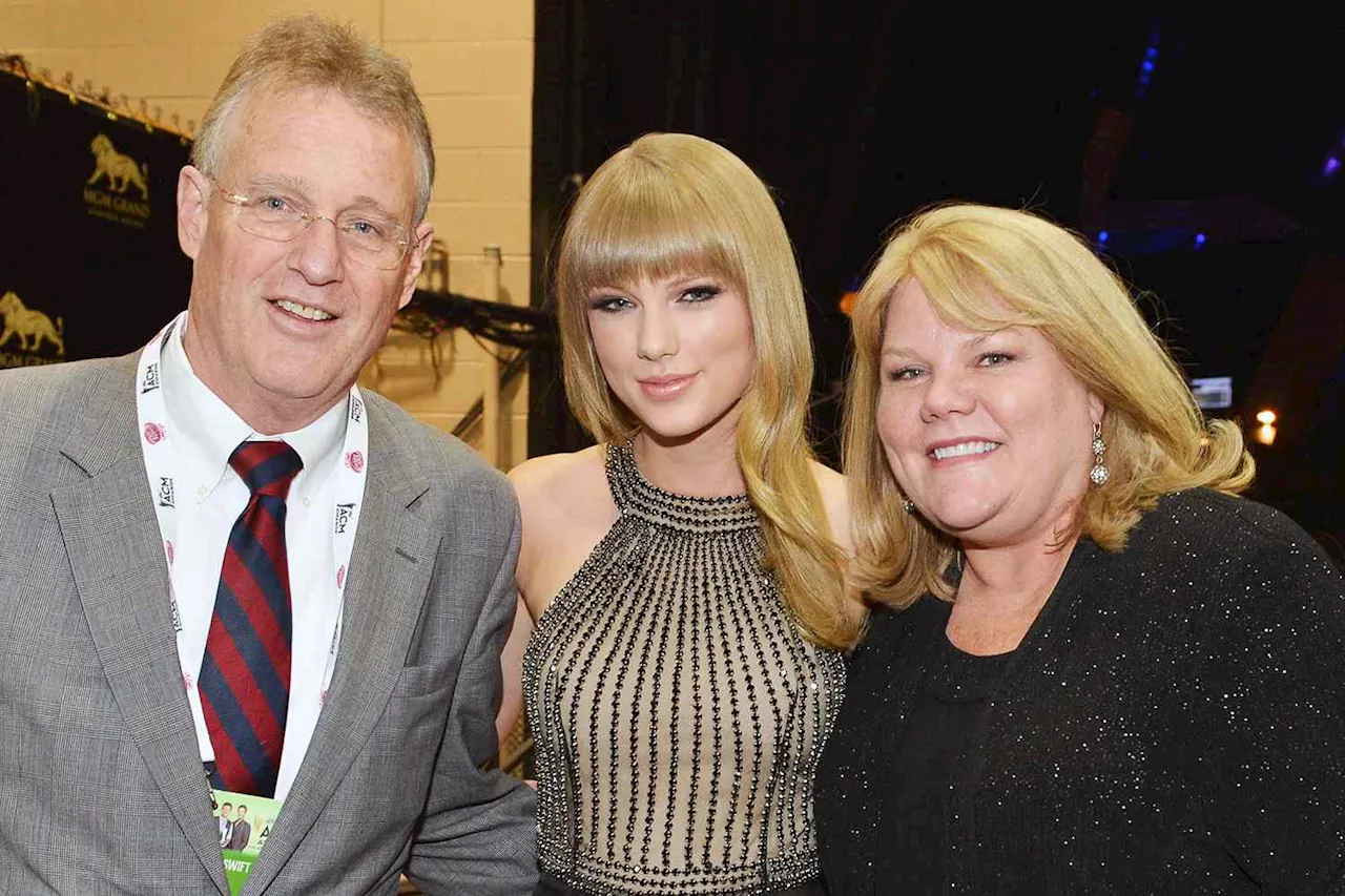 Taylor Swift's Parents Andrea and Scott Share a Sweet Moment in Audience During Emotional Mashup Before Eras Tour End