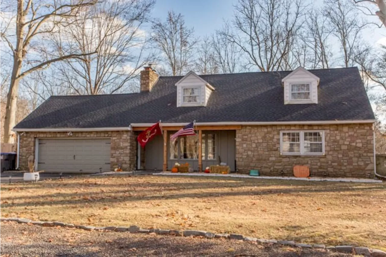 House of the week: A four-bedroom stone-front Cape Cod near Doylestown for $650,000