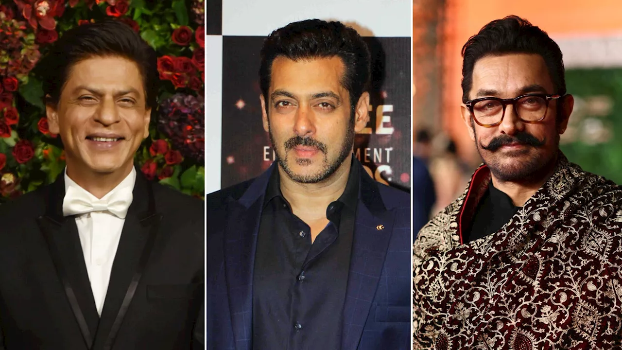 Shah Rukh, Salman und Aamir Khan möchten einen Film drehen