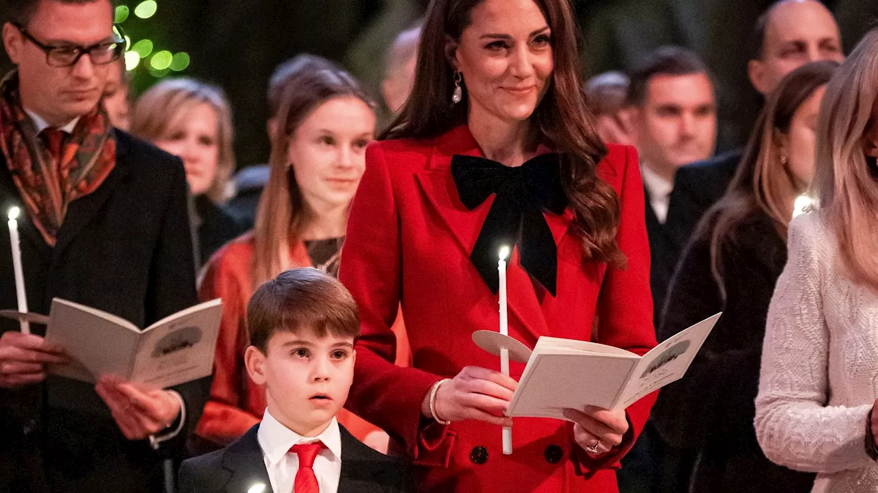 So süß achtete Prinz Louis auf seine Mama Prinzessin Kate