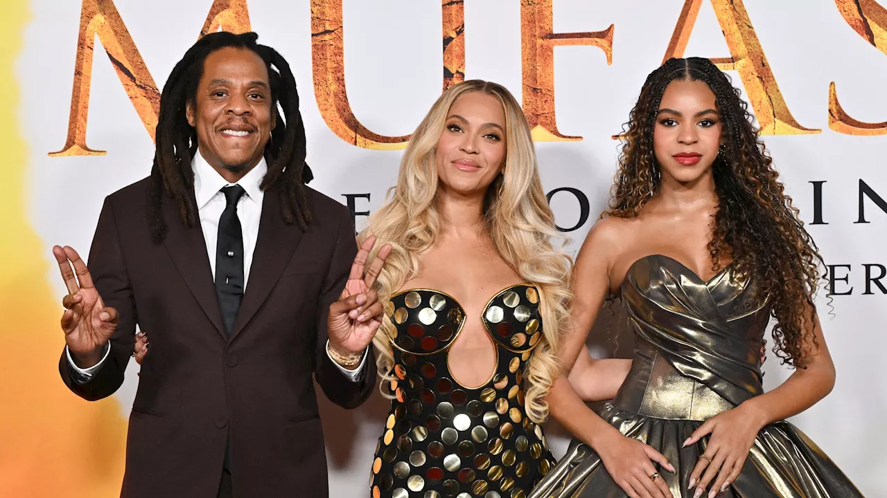 Trotz Klage: Jay-Z ist mit Beyoncé und Tochter auf Premiere