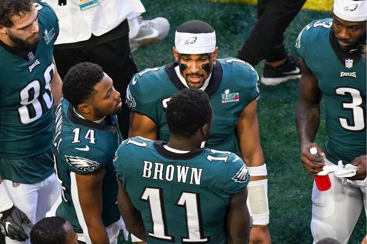  Philadelphia Eagles: Stress zwischen Jalen Hurts und A.J. Brown? 'Vorher waren sie Freunde'