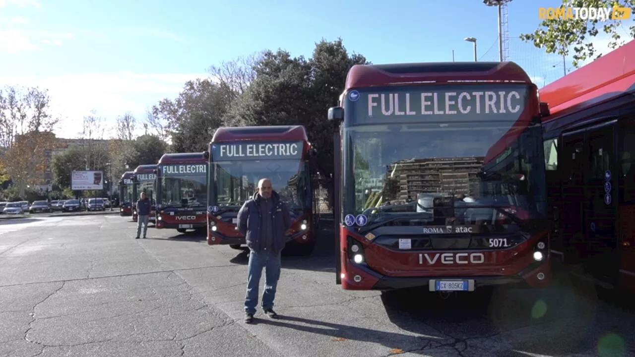 A Roma arrivano i primi autobus completamente elettrici grazie ai fondi Pnrr