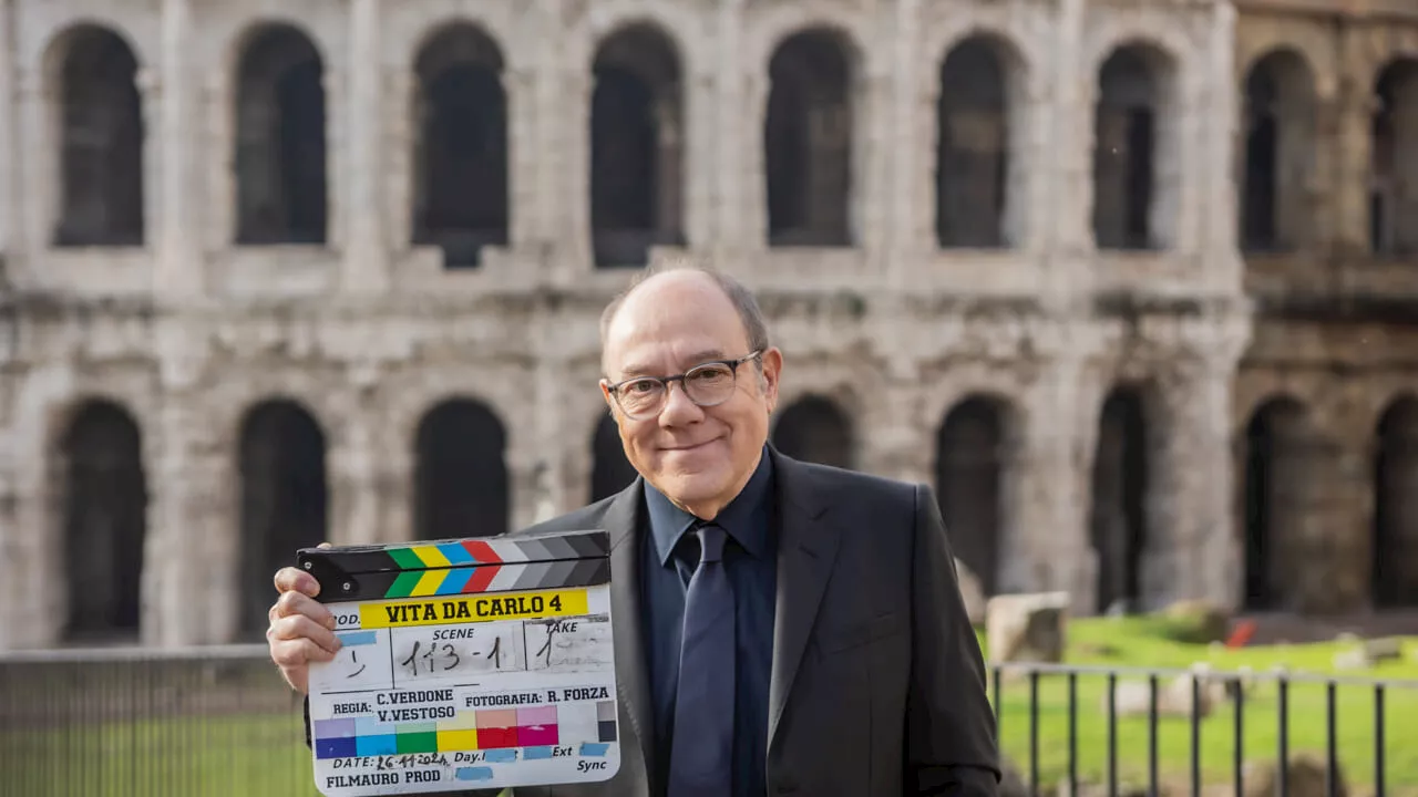 'Vita da Carlo 4', al via le riprese: arriva Sergio Rubini, guest star Francesca Fagnani