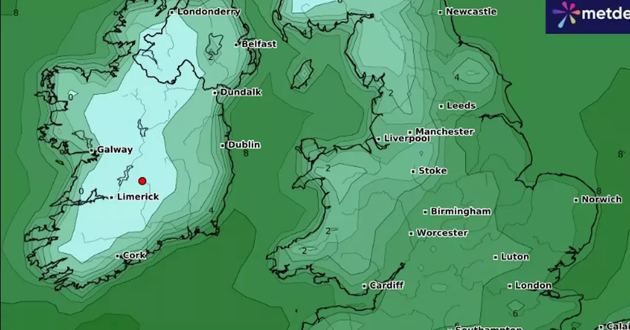 Big Freeze TRACKER: Where and when the temperatures will be lowest as Met Eireann predicts big dip