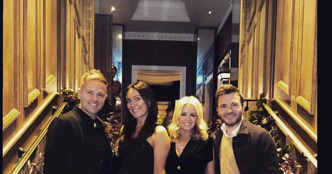 Nicky and Georgina enjoy double date with Shane and Gillian Filan at Adare Manor