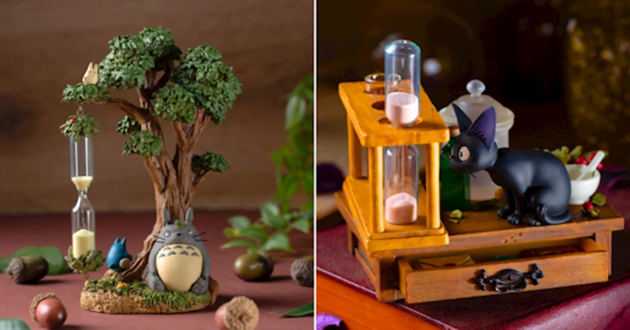 Take A 3-Minute Break With Studio Ghibli’s Super Cute Hourglass Dioramas