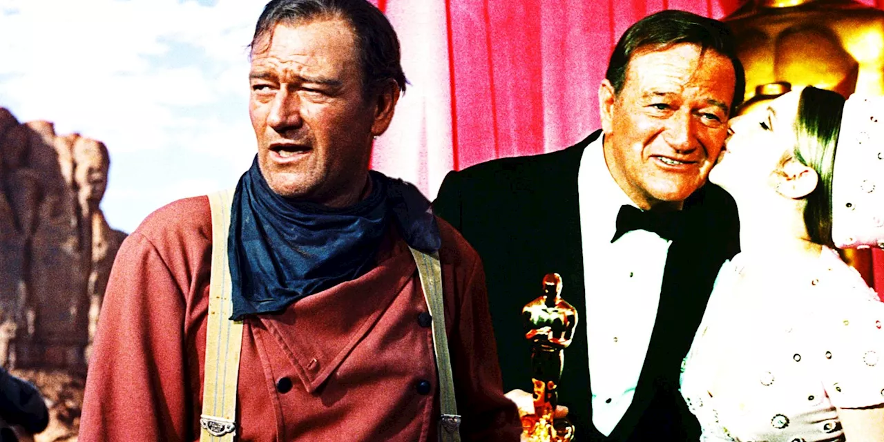 John Wayne Didn't Include His Oscar-Winning 1969 Movie In His Personal Top 5 Roles