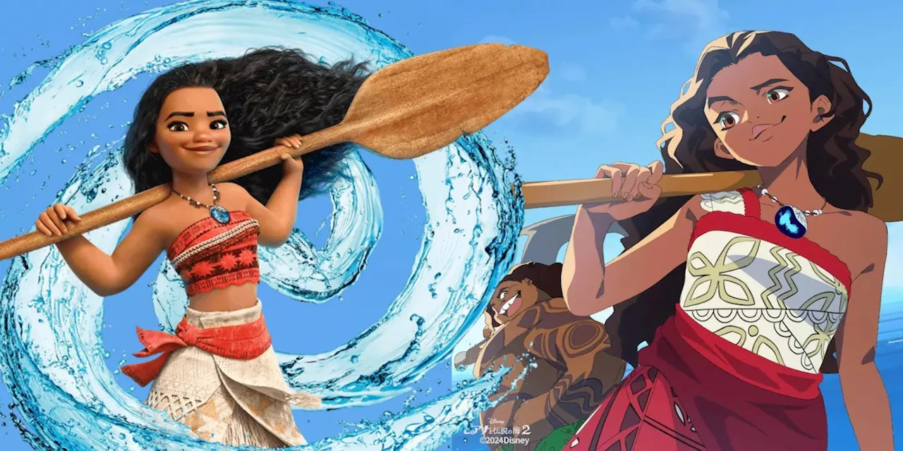 Moana 2 Gets an Official Anime, Celebrating Its Historic Premiere: Watch