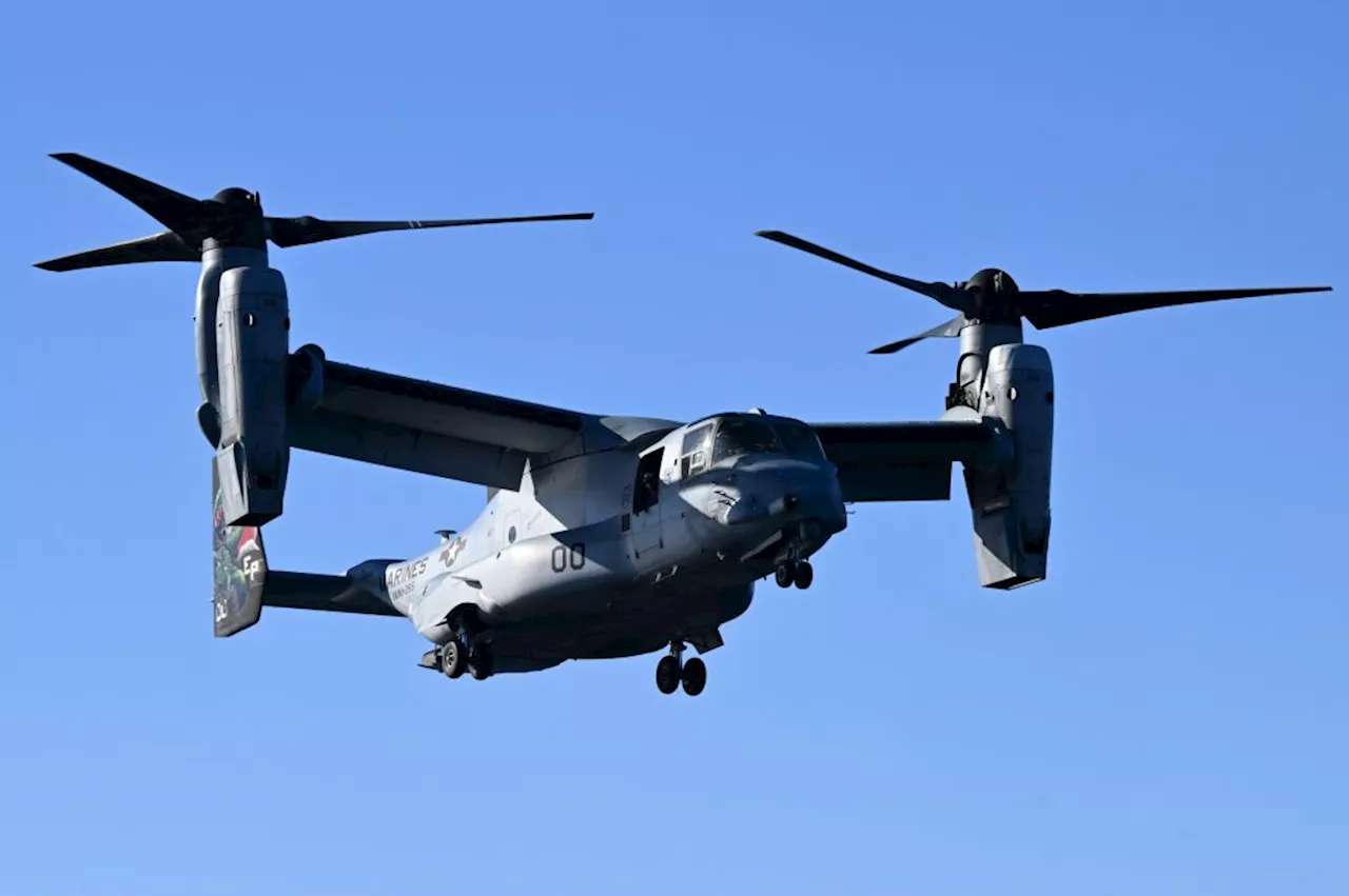 Navy orders ‘operational pause’ in use of its troubled V-22 Osprey aircraft