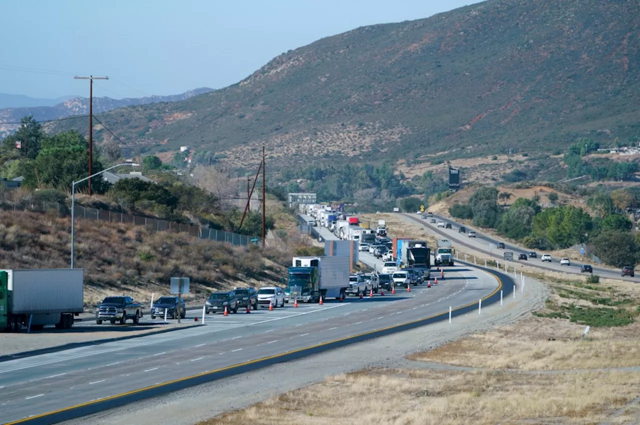 Santa Ana winds topple big rigs, cancel school classes and cut power to 51,000 SDG&E customers