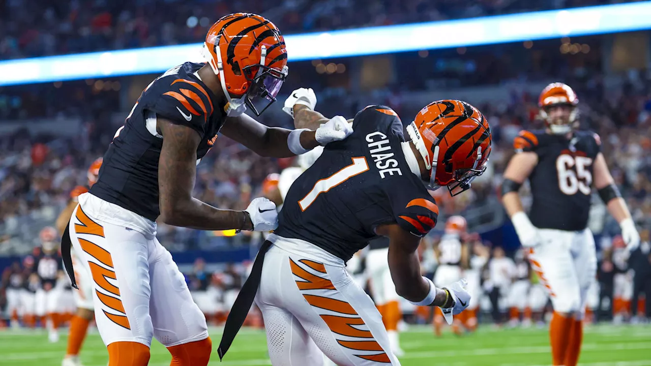 Cincinnati Bengals quarterback Joe Burrow confident team can keep Tee Higgins.