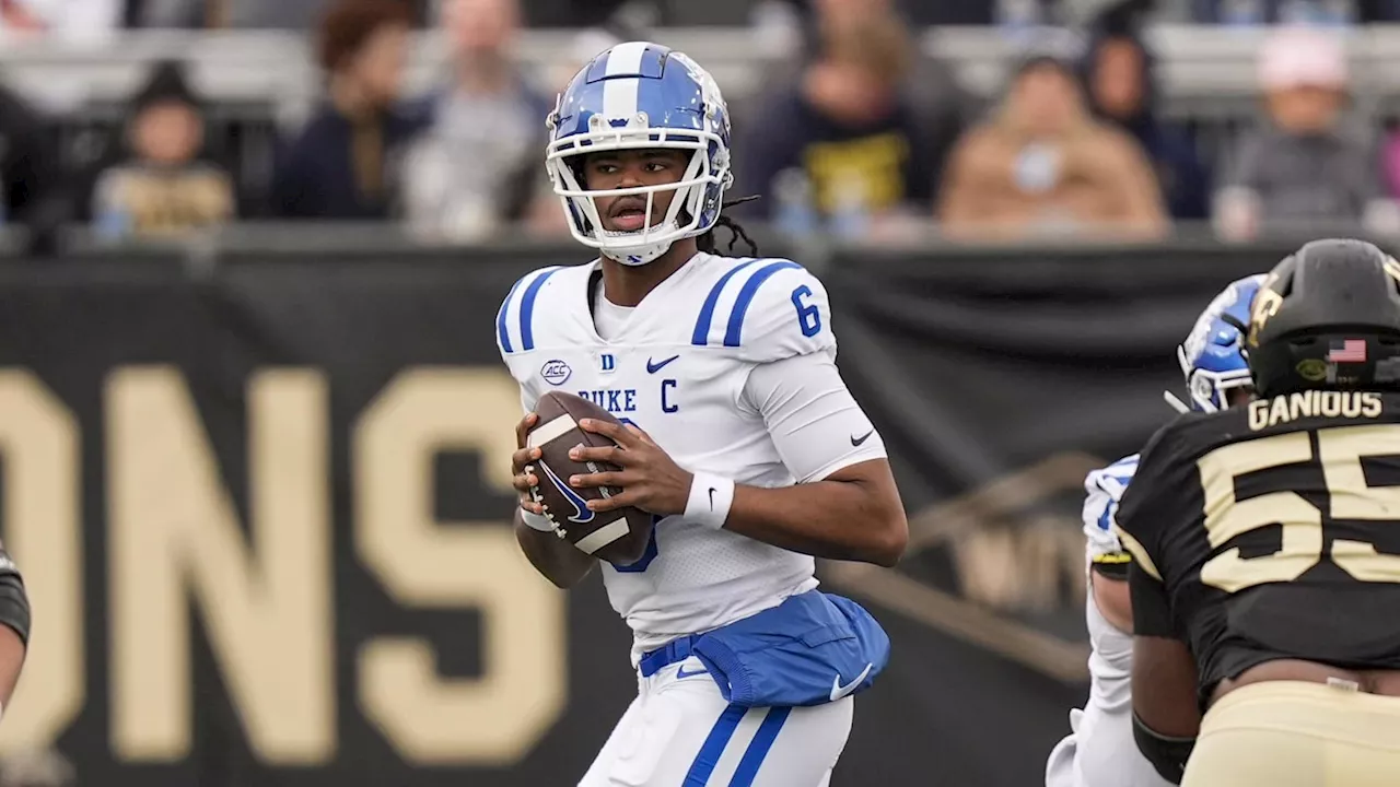 Duke QB Maalik Murphy to Enter Portal, Will Not Play vs. Ole Miss in Gator Bowl