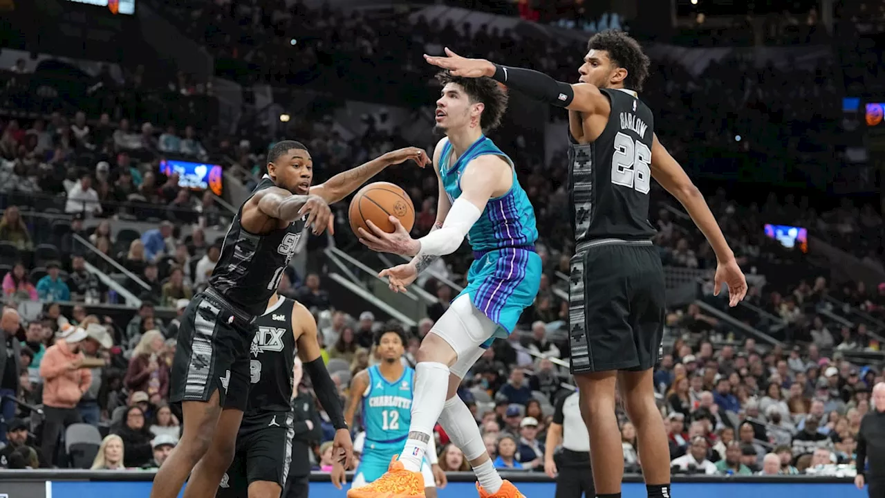 NBA mock trade: LaMelo Ball joins Victor Wembanyama in San Antonio in latest B/R prop