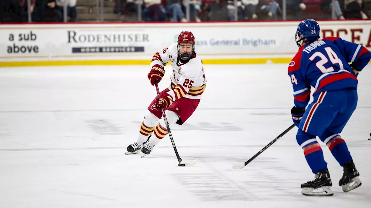 No. 2 Boston College Men’s Hockey Beats No. 10 UMass Lowell