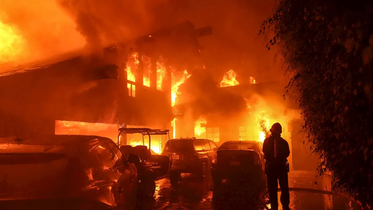 California wildfire: Dick Van Dyke among thousands evacuated from Malibu blaze