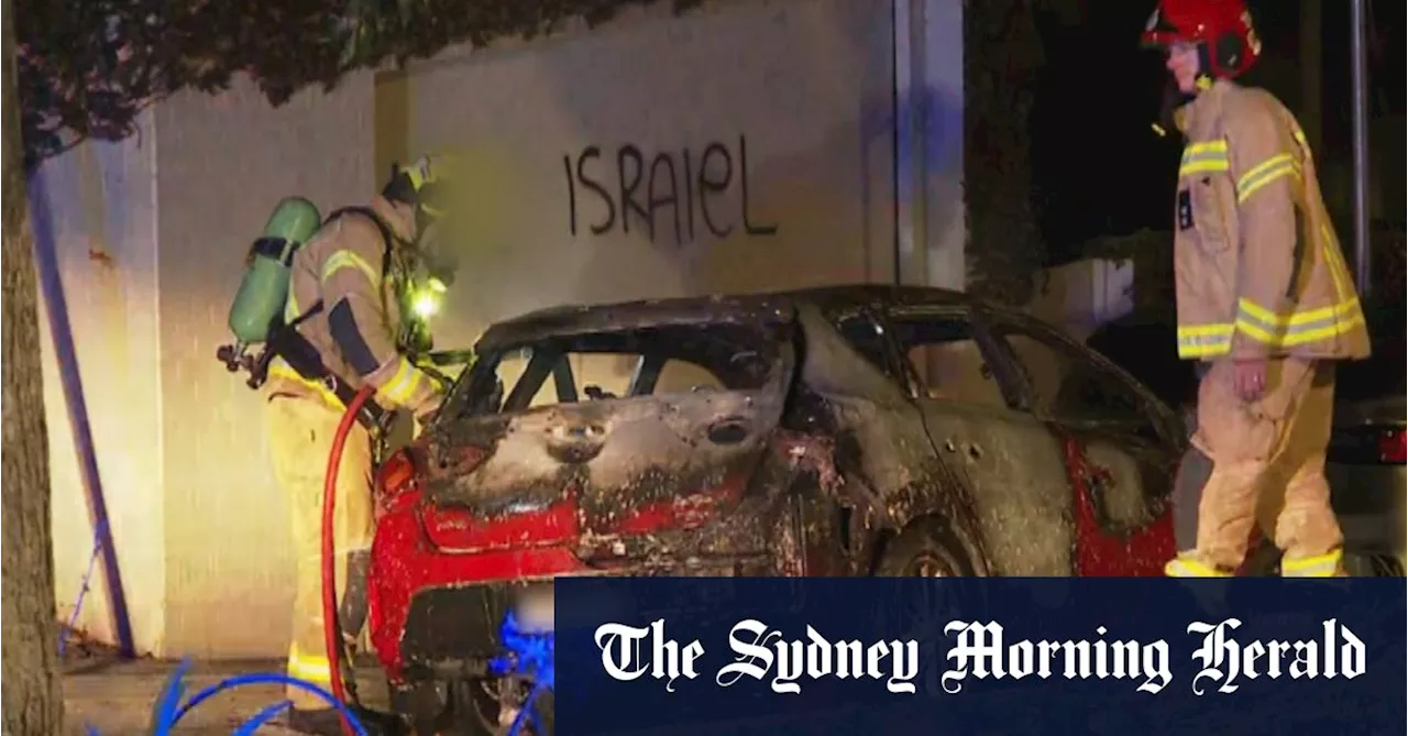 Car torched in antisemitic attack in Sydney’s east