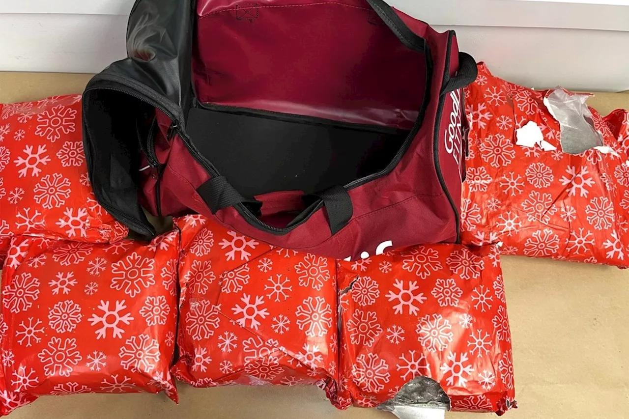 Passenger from B.C. had 10 kg of Christmas-wrapped meth: New Zealand border agency