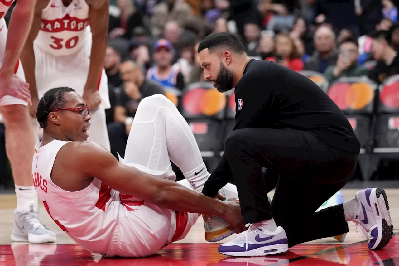 Raptors need someone to step up after all-star Scottie Barnes sprains ankle