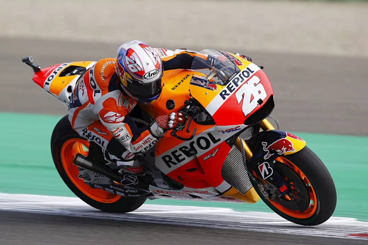 Dani Pedrosa (Honda) nur in der zweiten Startreihe