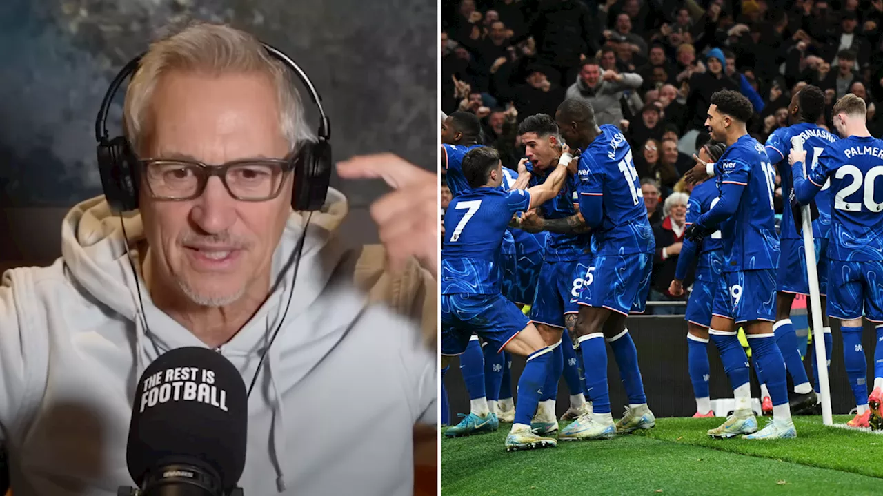 Gary Lineker makes Chelsea admission nobody has dared mention yet but Alan Shearer disagrees