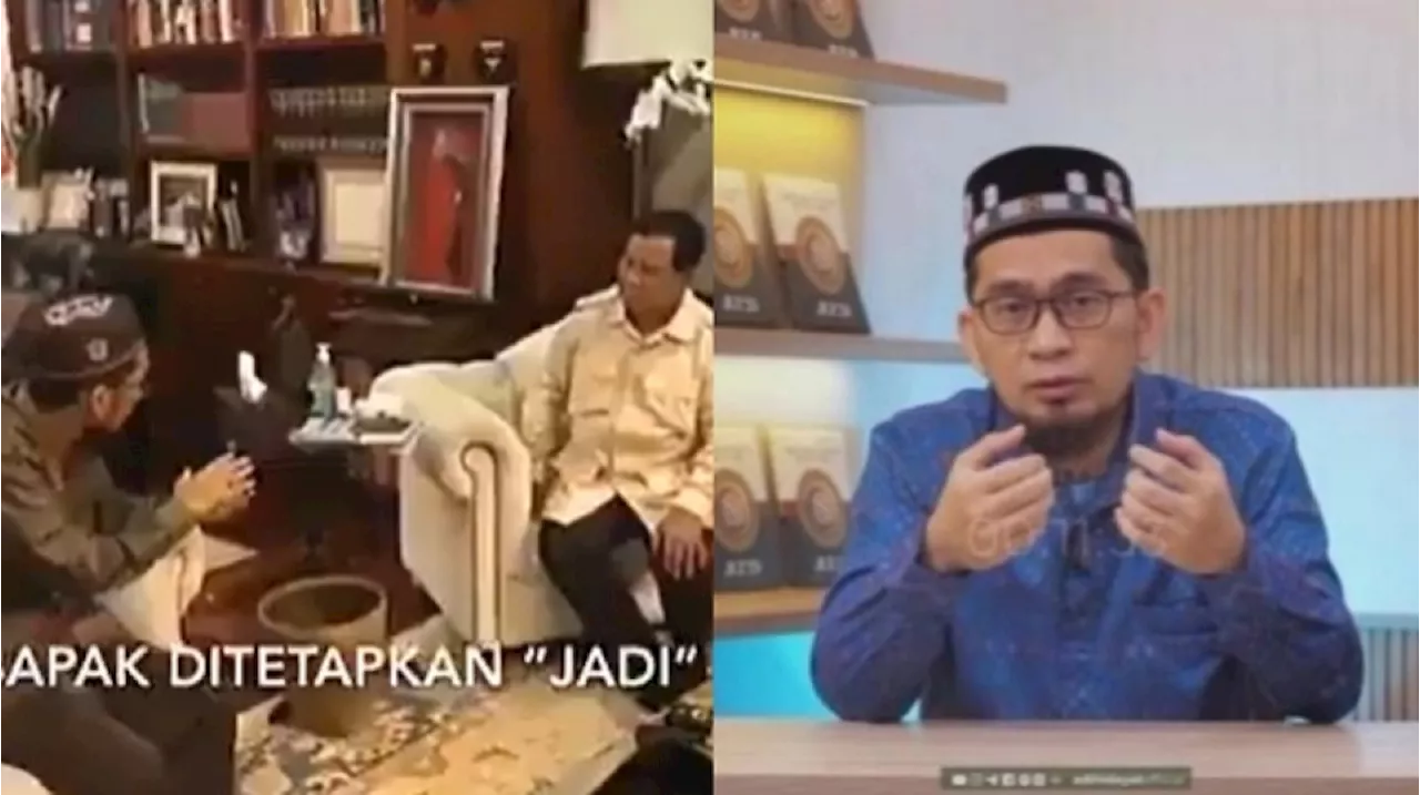 Video dengan Prabowo Viral Usai Gus Miftah Mundur, Ustaz Adi Hidayat: Saya Akan Gandeng Tangan Bapak ke Surga..