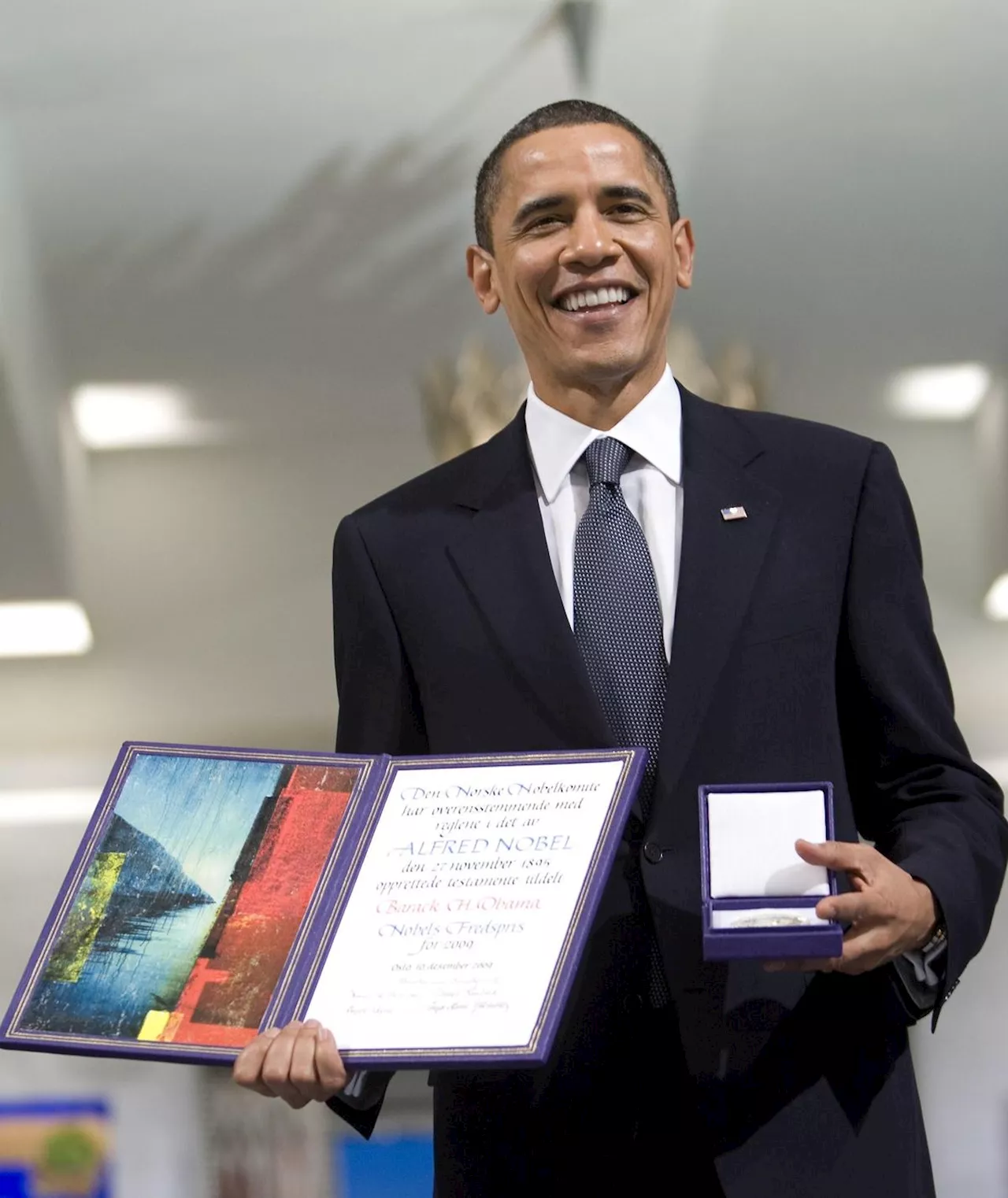 L’éphéméride du 10 décembre : en 2009, Barack Obama reçoit le prix Nobel de la paix