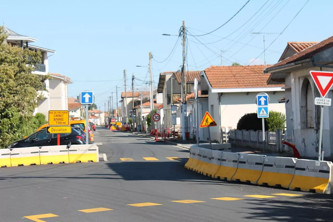 La Teste-de-Buch : bientôt la fin des travaux sur les réseaux de la rue Carnot