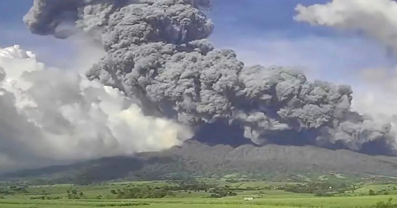 Mass evacuation underway after Kanlaon volcano eruption