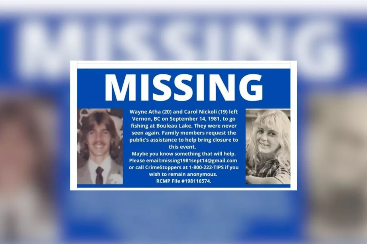 Vernon siblings still seek answers into missing pair, 43 years later