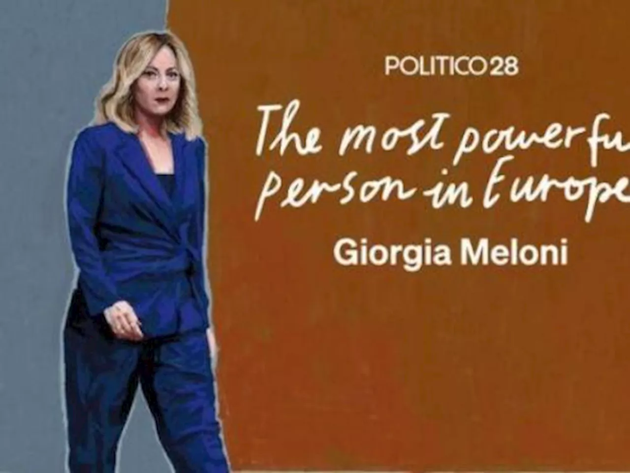 Politico.Ue sceglie Giorgia Meloni come persona più influente del 2025