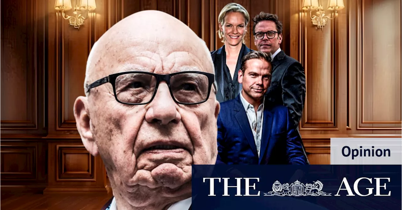 Murdoch family’s Xmas this year: I’d buy tickets to that