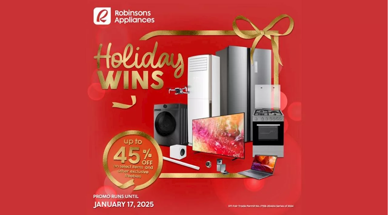 Transform your home with Robinsons Appliances' amazing deals