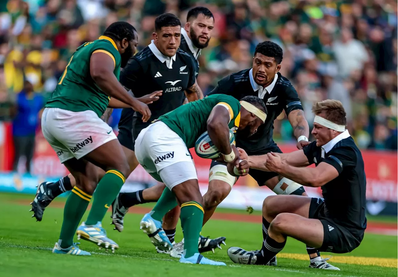 Confirmed: Where the Springboks will play All Blacks in 2025