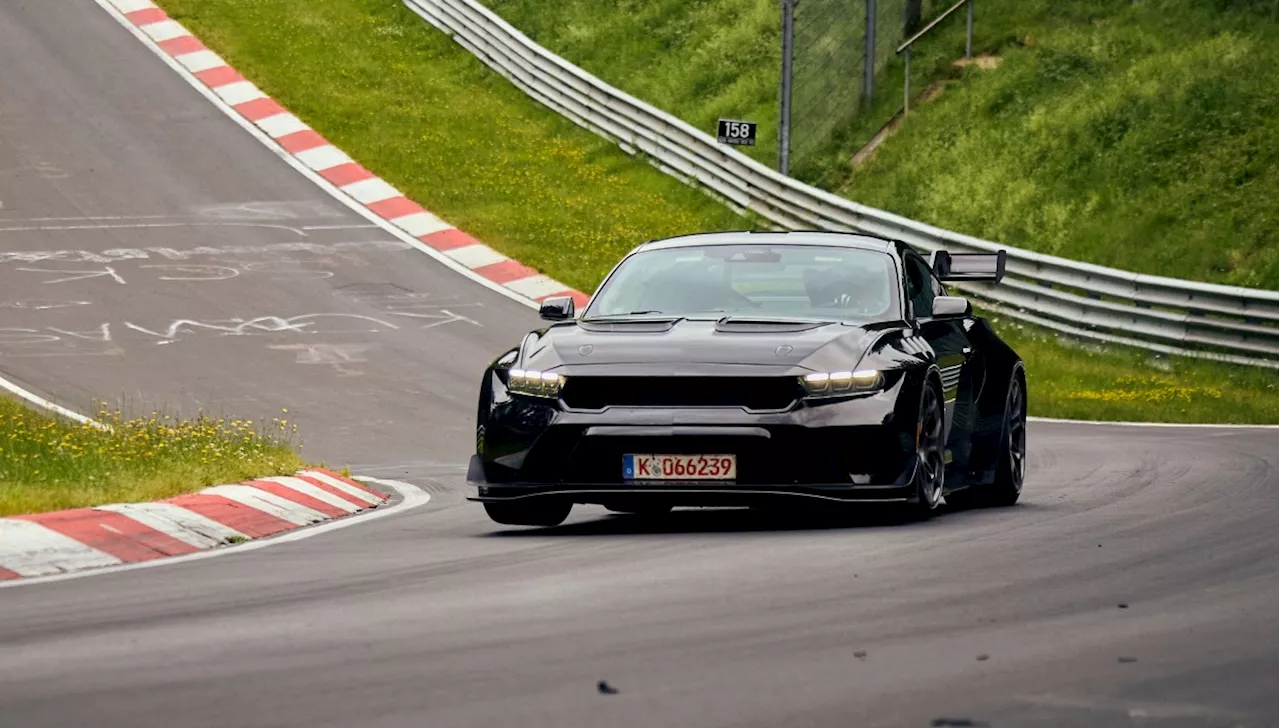 WATCH: Ford Mustang GTD smash Nurburgring milestone