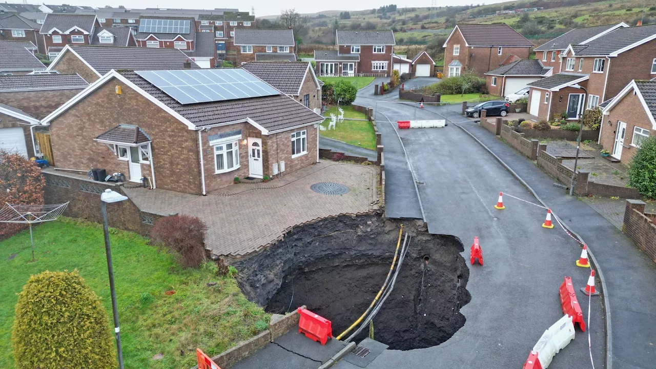 Love Island star reveals home was destroyed by 50ft SINKHOLE which sparked evacuation of dozens of...