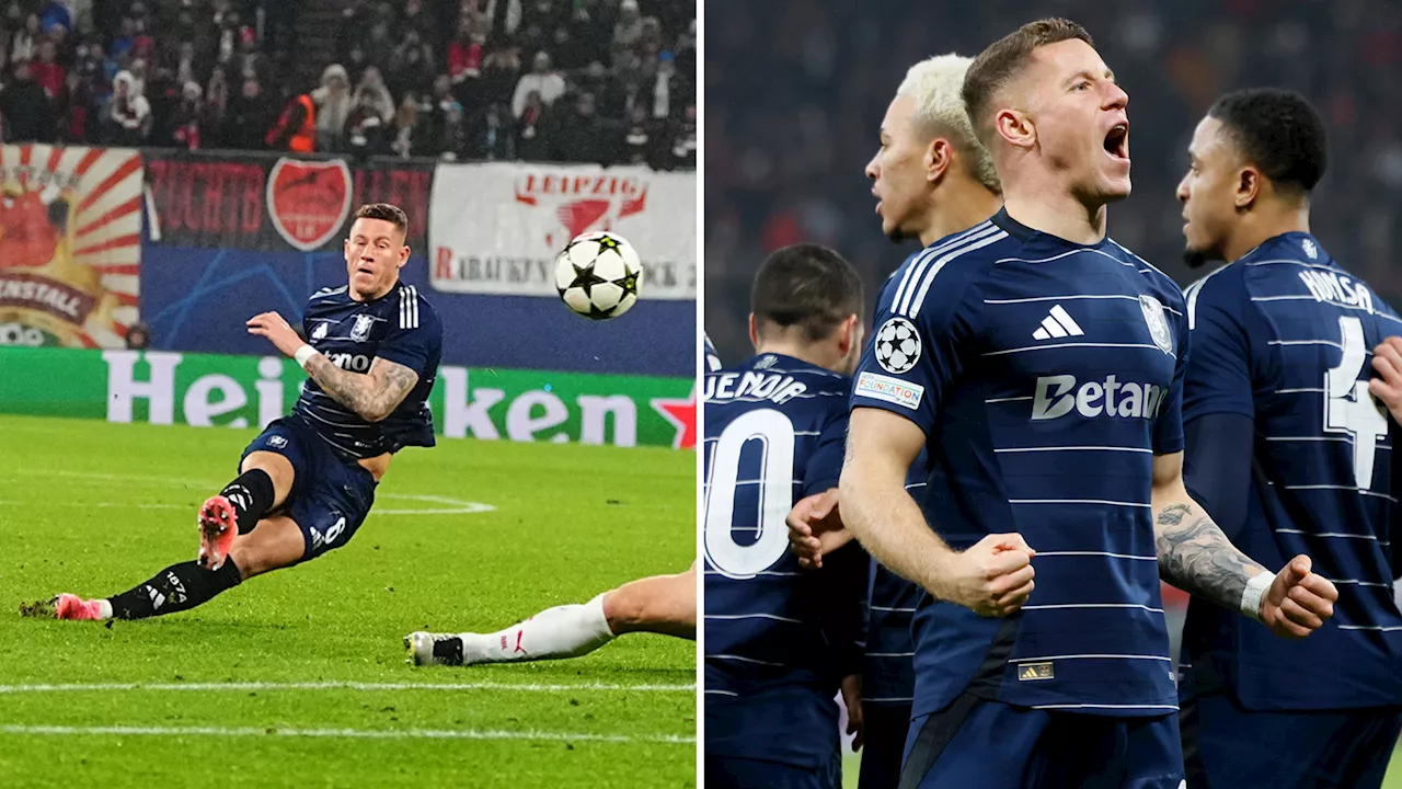 RB Leipzig 2 Aston Villa 3: Barkley’s deflected strike gives Villans huge Champions League automatic q...