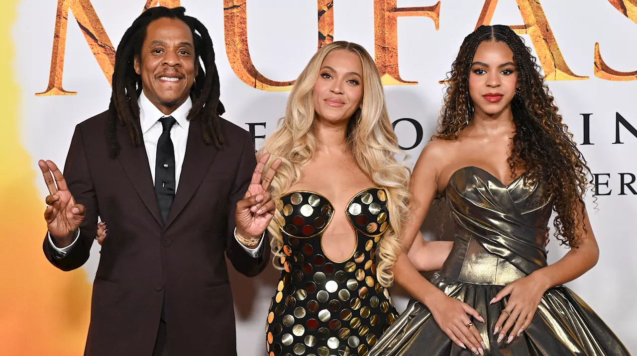 Beyoncé and Jay-Z Make Surprise Appearance at ‘Mufasa’ Premiere Alongside Daughter Blue Ivy