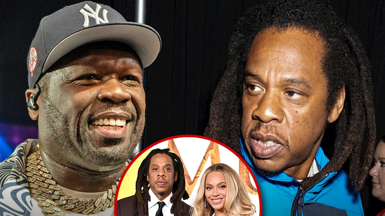 50 Cent Mocks Jay-Z for Going to 'Mufasa' Premiere with Beyoncé, Blue Ivy