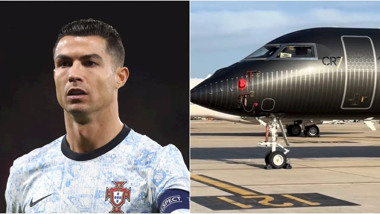 Cristiano Ronaldo si regala un nuovo jet privato da 70 milioni di euro