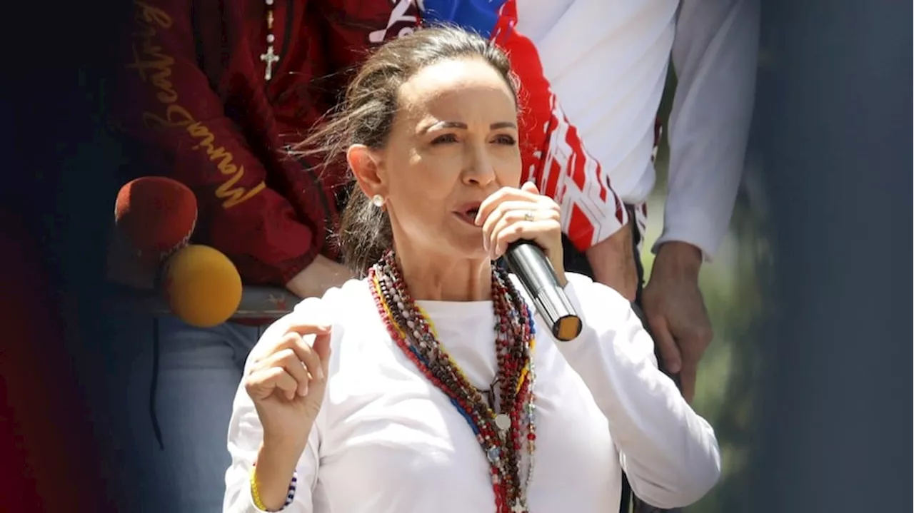 María Corina Machado cuestionó el asedio a los seis refugiados en la embajada argentina: “Es un acto de guerra”