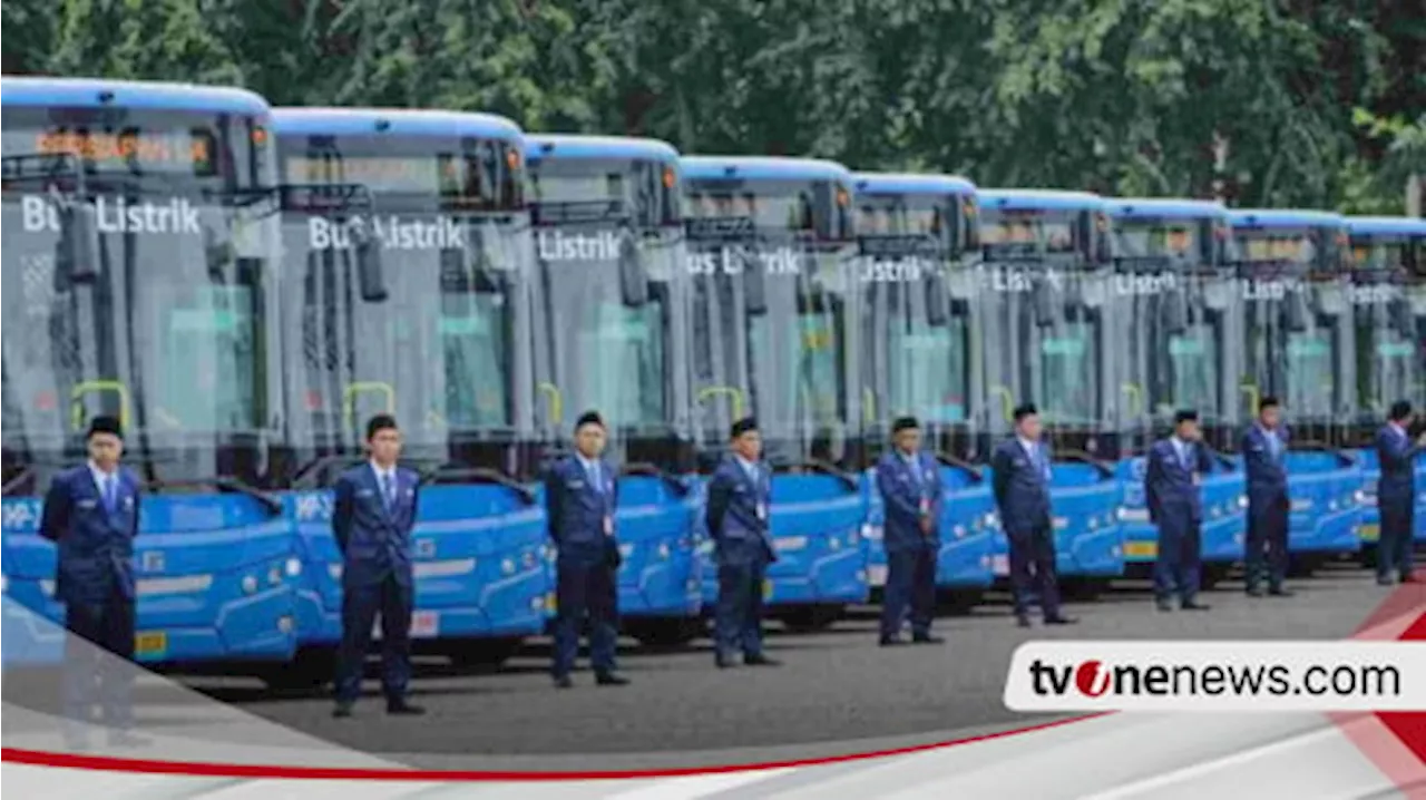 Pj. Gubernur Teguh Luncurkan 200 Bus Listrik Baru Transjakarta, Dukung Transformasi Kota Global dan Berkelanjutan