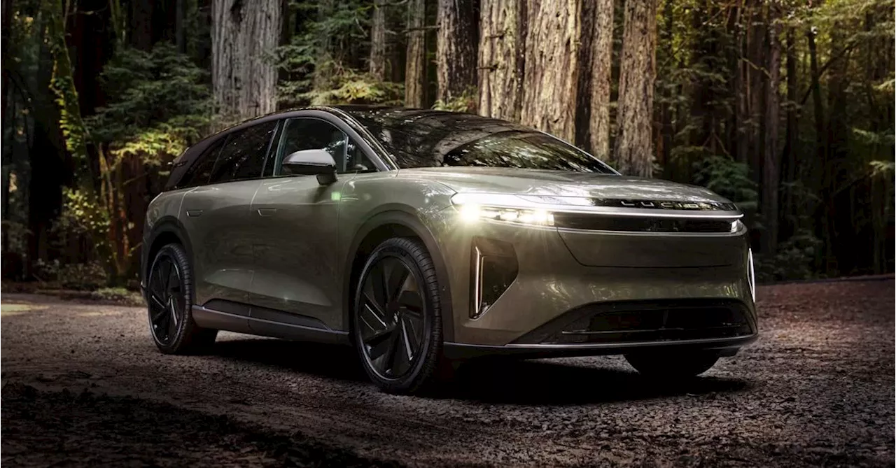 Lucid’s Gravity SUV gets an EPA-estimated range of 450 miles