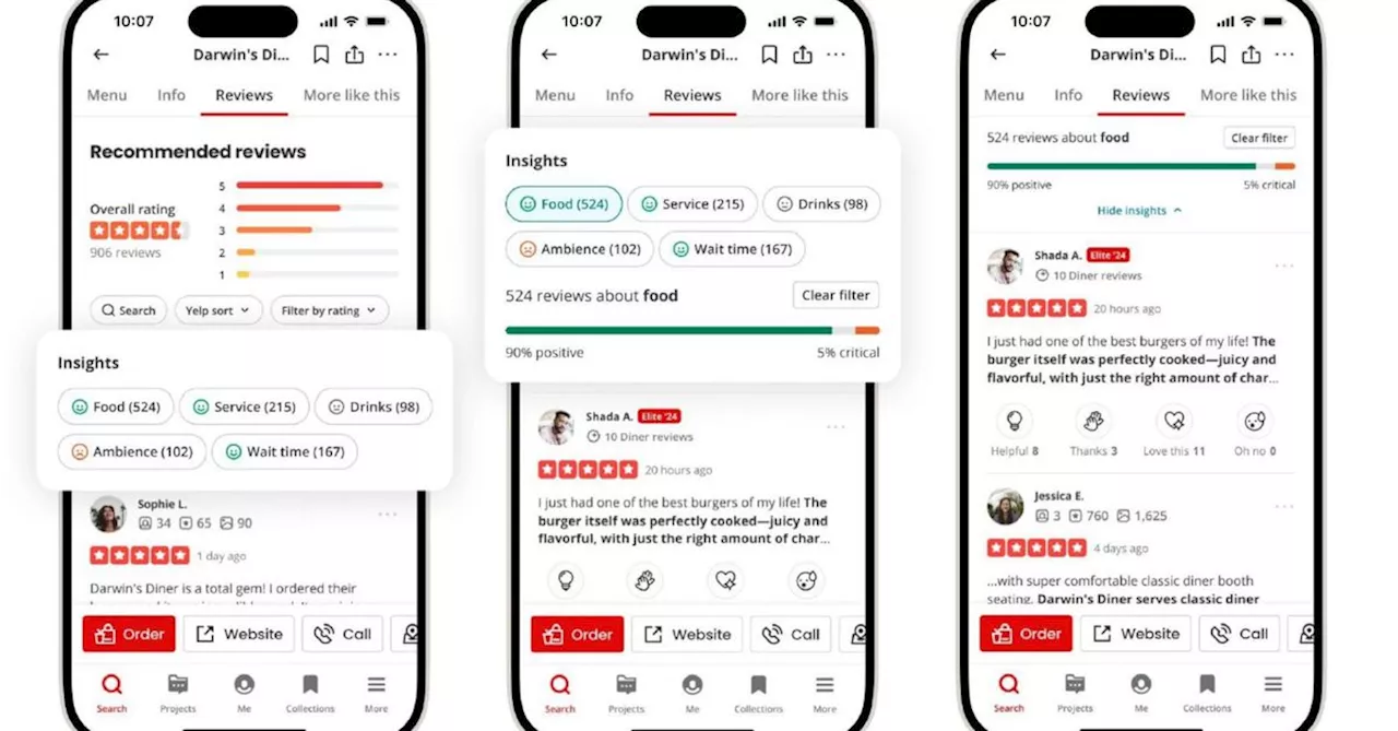 Yelp’s new AI-powered review filters will show what you want to know