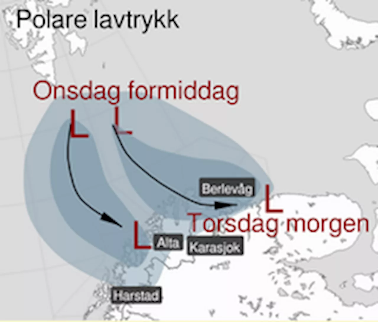 Troms og Finnmark: Varsler full storm torsdag