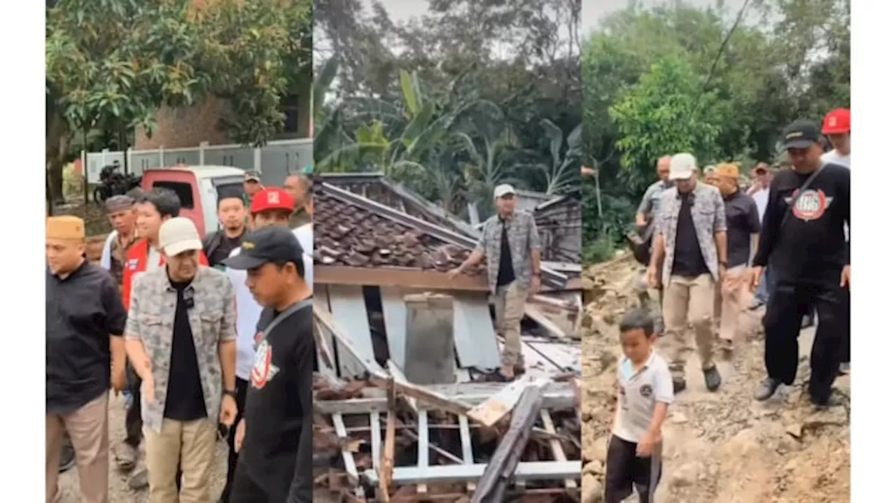 Belum Dilantik, Ramzi Sambangi Korban Terdampak Banjir Cianjur Sebagai Wakil Bupati