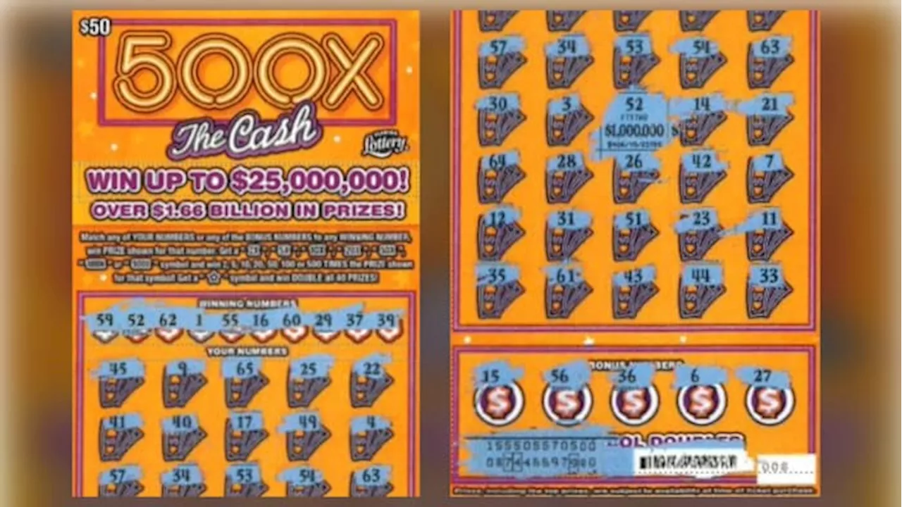 St. Johns County man wins $1M from a scratch-off ticket purchased at Jacksonville Beach Publix